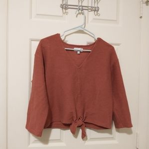 Texture and Thread Madewell Orange Blouse - Reserved for trade